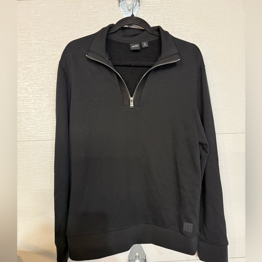 HUGO BOSS QUARTER ZIP LARGE - Picture 2 of 5
